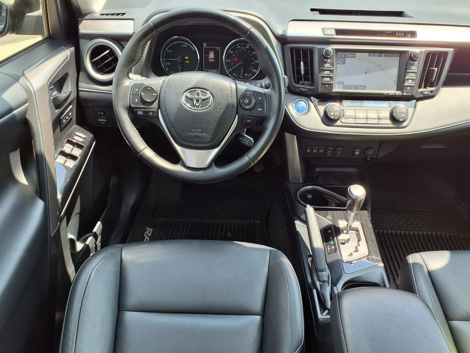 Used 2018 Dk Blue Toyota Hybrid Limited image 4