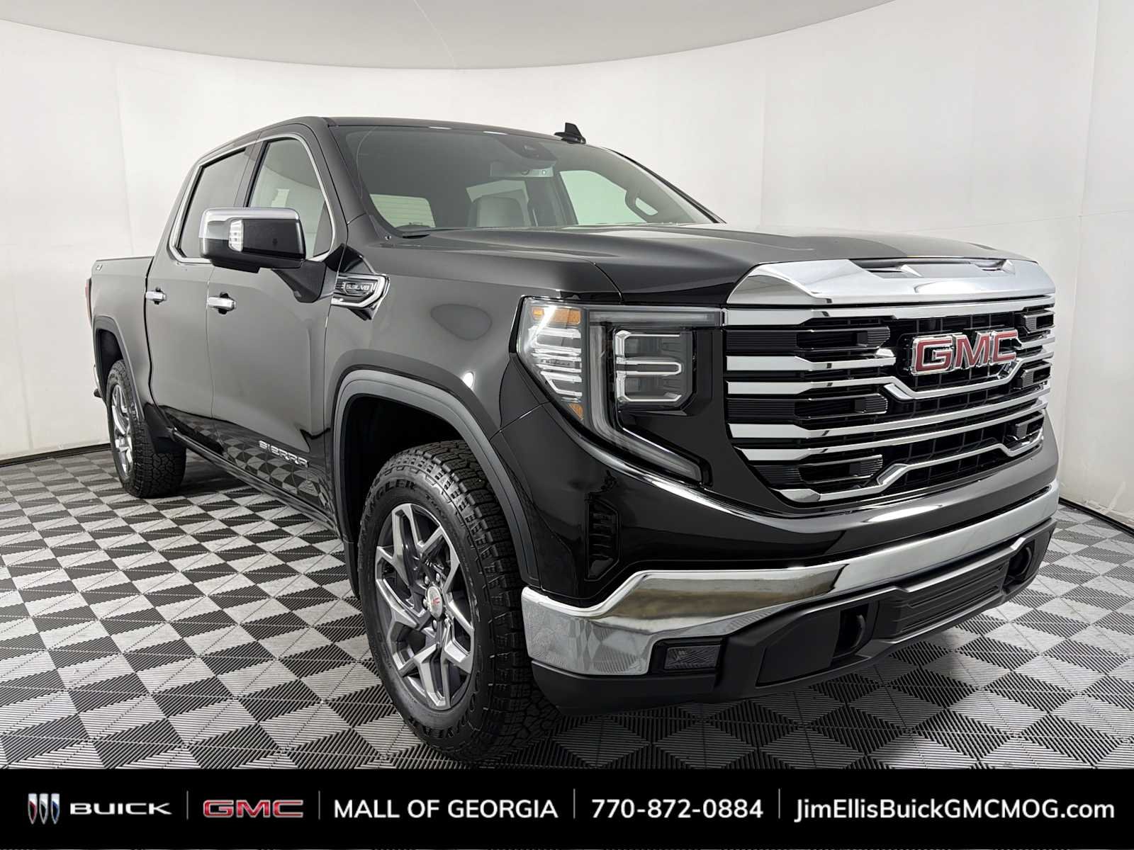 New 2026 Onyx Black GMC SLT image 1