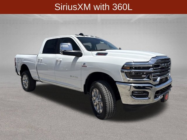 New 2026 Bright White Clear-Coat Exterior Paint RAM Laramie image 6