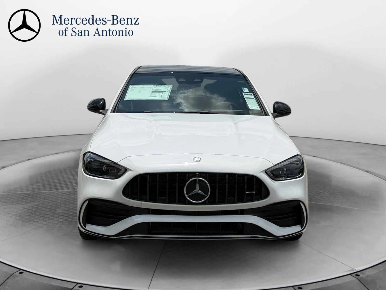 New 2026 White Mercedes-Benz AMG® C 43 image 2