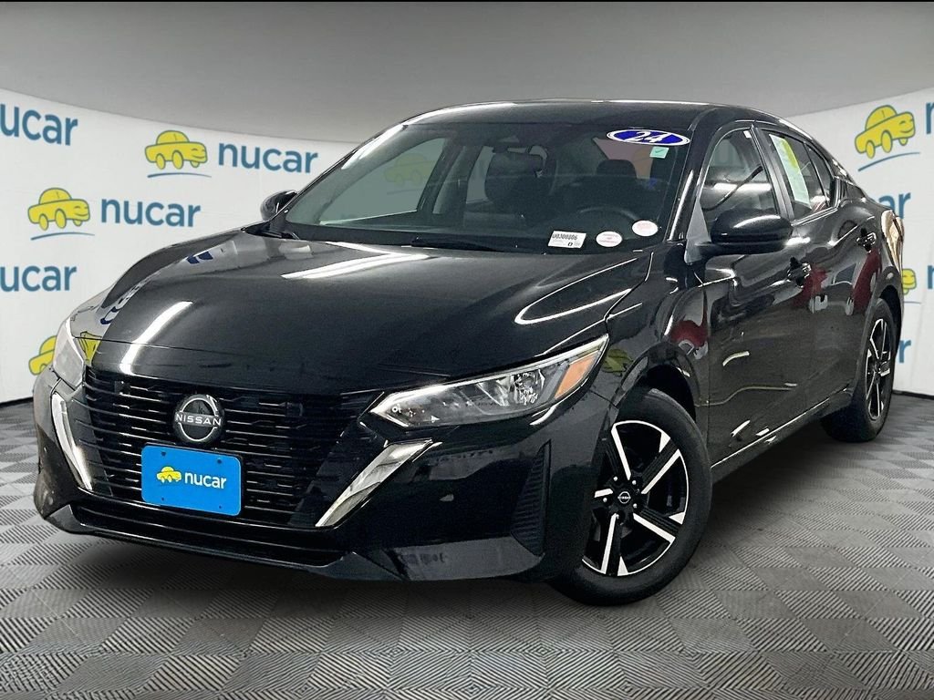 Used 2024 Black Nissan SV image 3