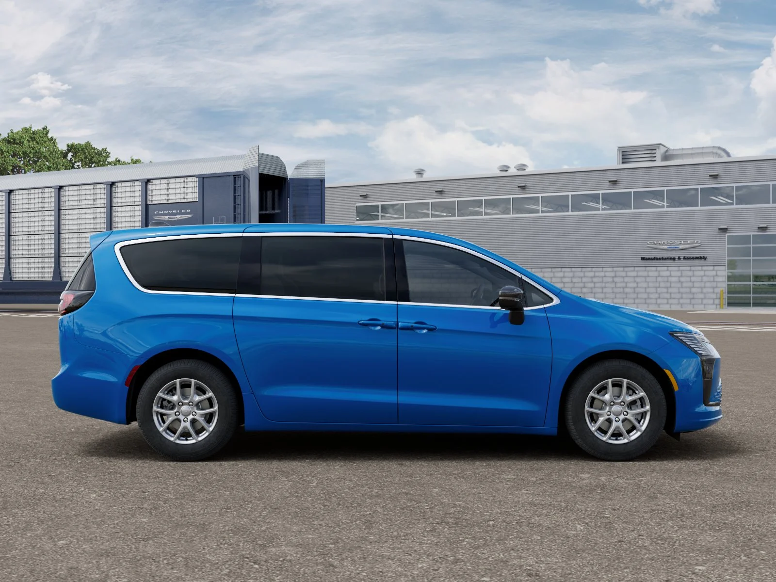 New 2027 Hydro Blue Pearl-Coat Exterior Paint Chrysler Select image 12