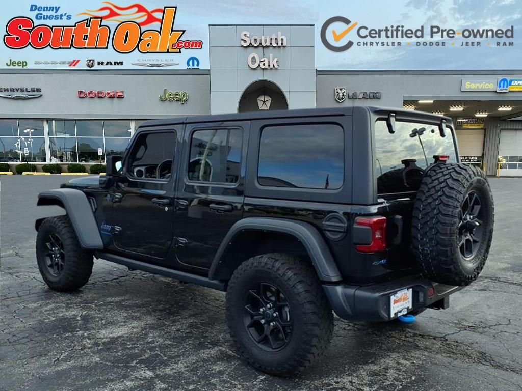 Used 2024 Black Jeep Willys 4xe image 4