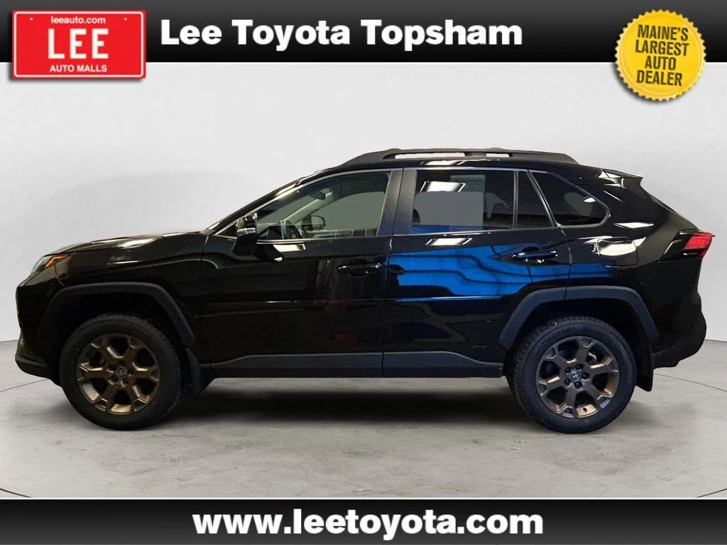 Certified Used 2024 Midnight Black Metallic Toyota Hybrid Woodland image 2