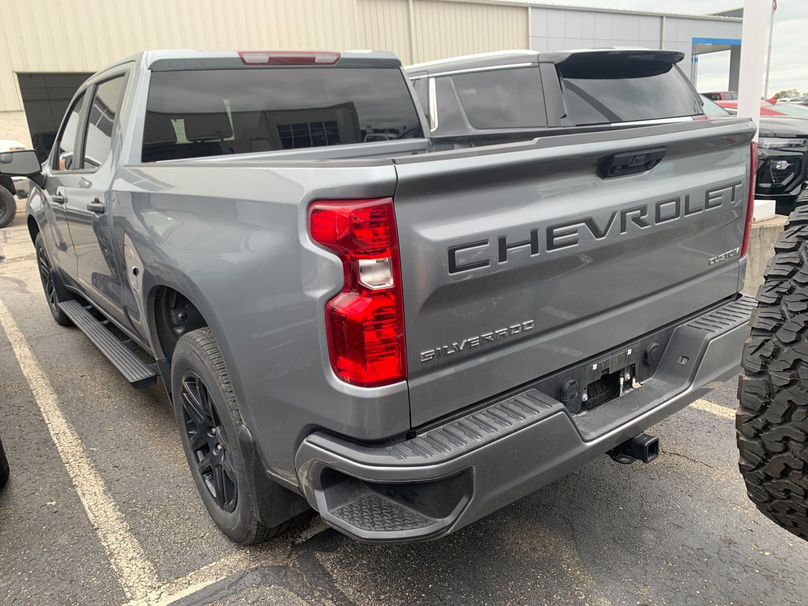 Used 2025 Sterling Gray Metallic Chevrolet Custom image 2