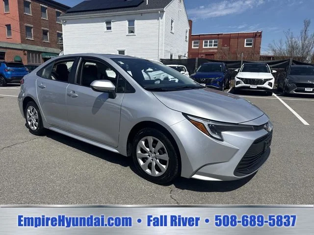 Used 2024 Toyota Corolla LE with VIN JTDBCMFE4R3054746 for sale in Fall River, MA