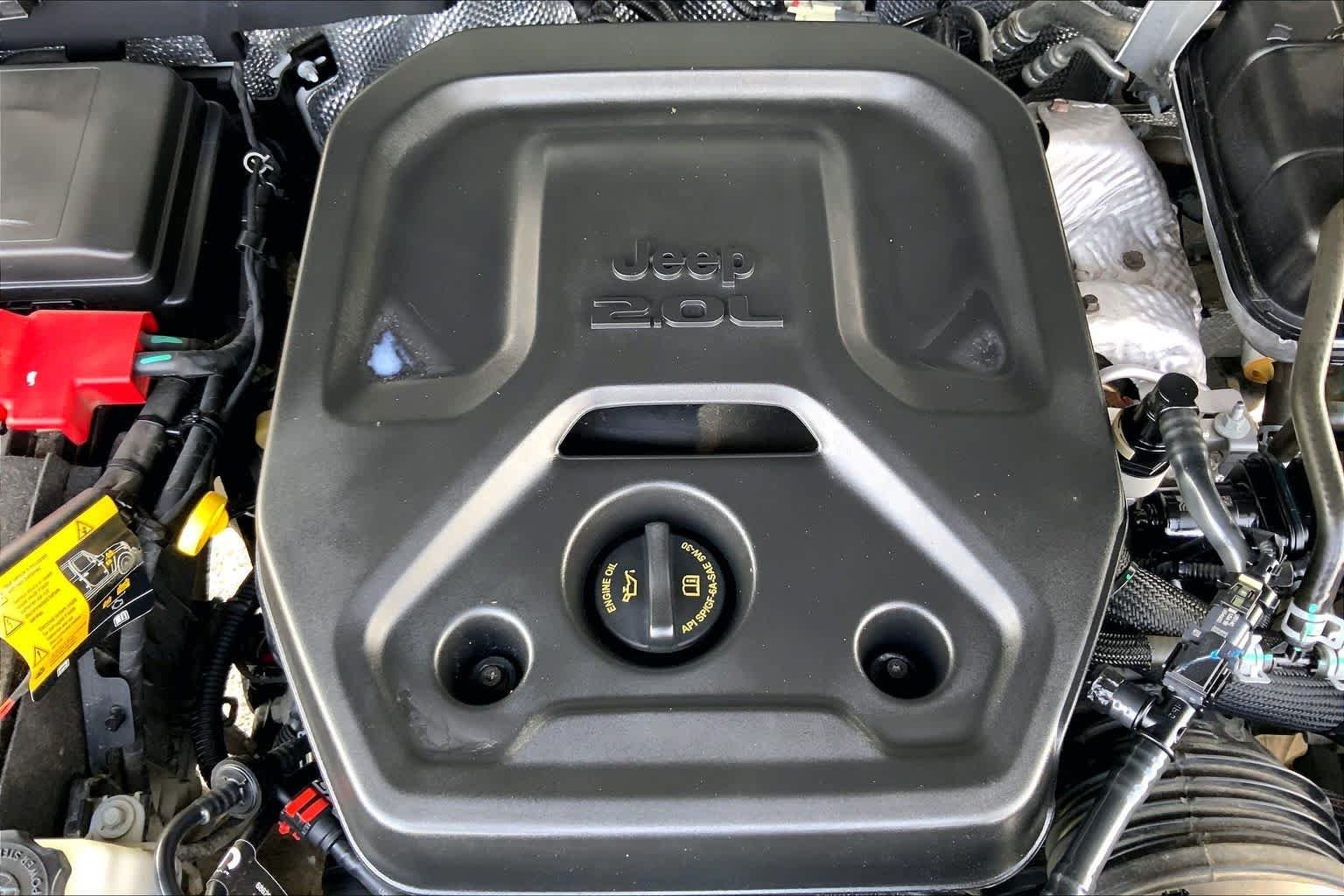Used 2024 Bright White Clearcoat Jeep Sport S image 45