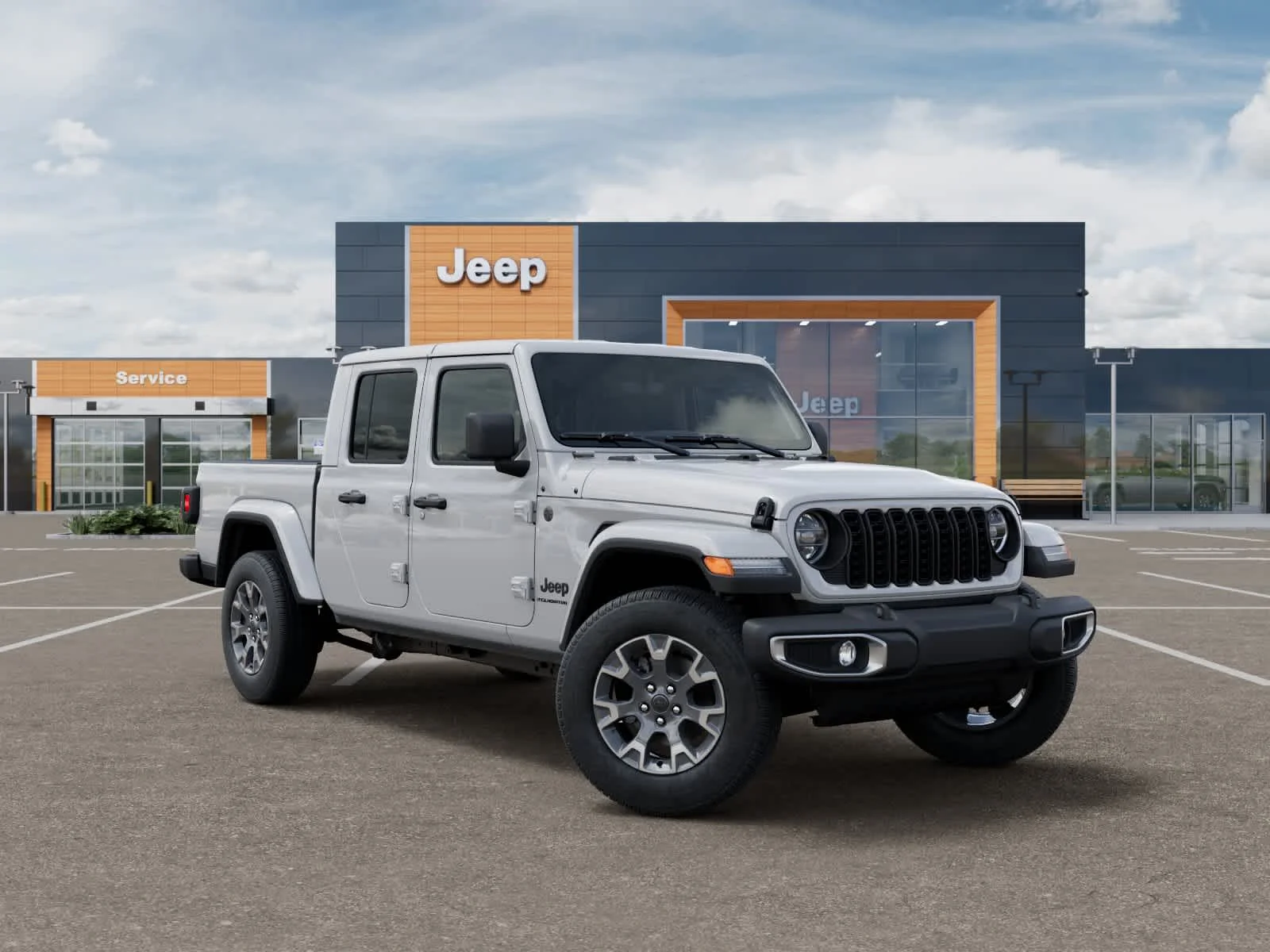 New 2026 Bright White Clearcoat Jeep Sahara image 5