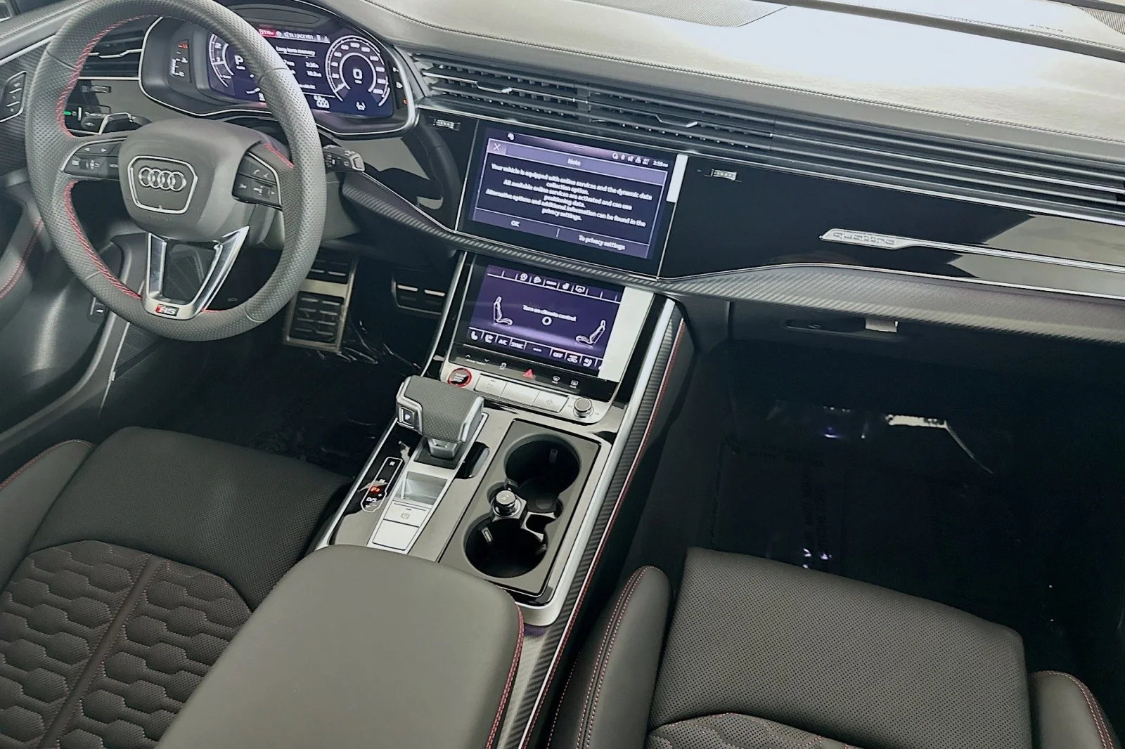 New 2026 Mythos Black Metallic Audi performance image 6