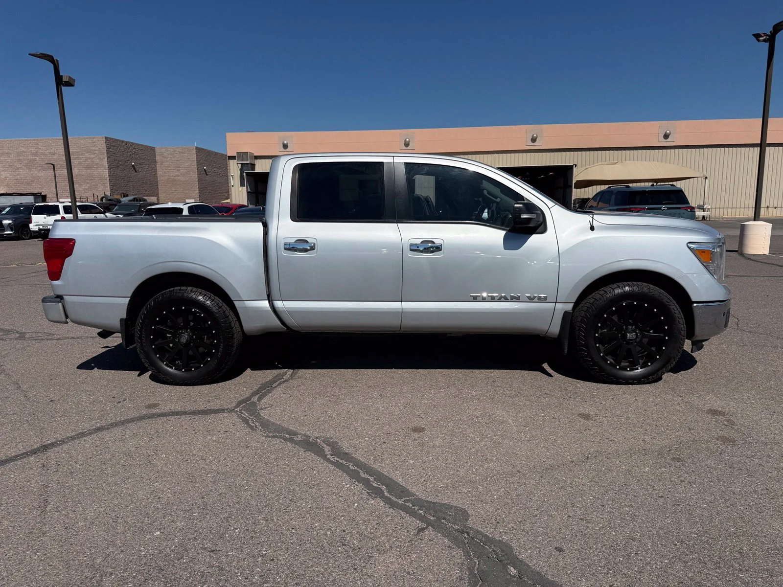 Used 2019 Brilliant Silver Nissan SV image 3