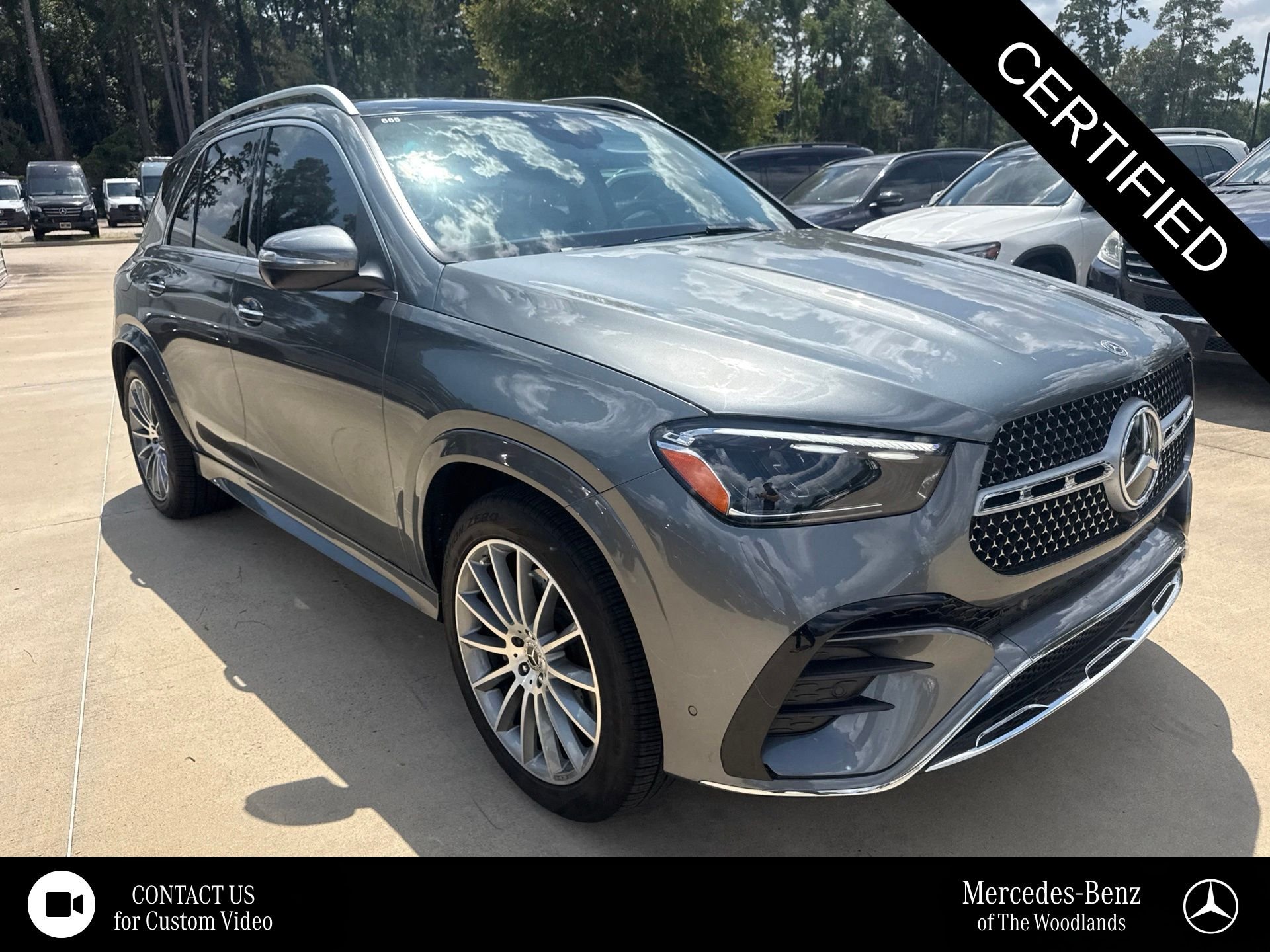Certified Used 2026 Selenite Gray Metallic Mercedes-Benz GLE 350 image 1