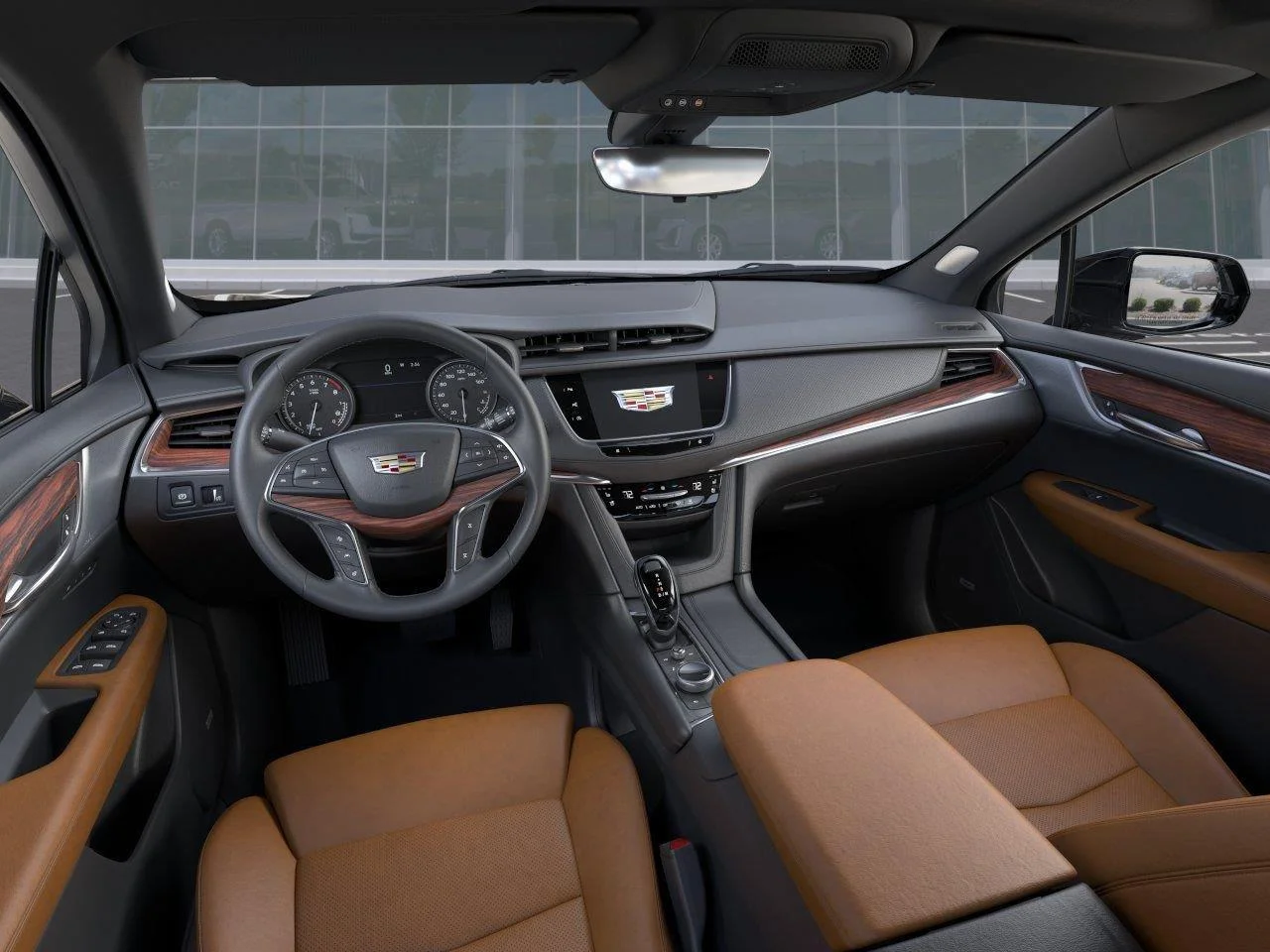 New 2026 Stellar Black Metallic Cadillac FWD Premium Luxury image 13