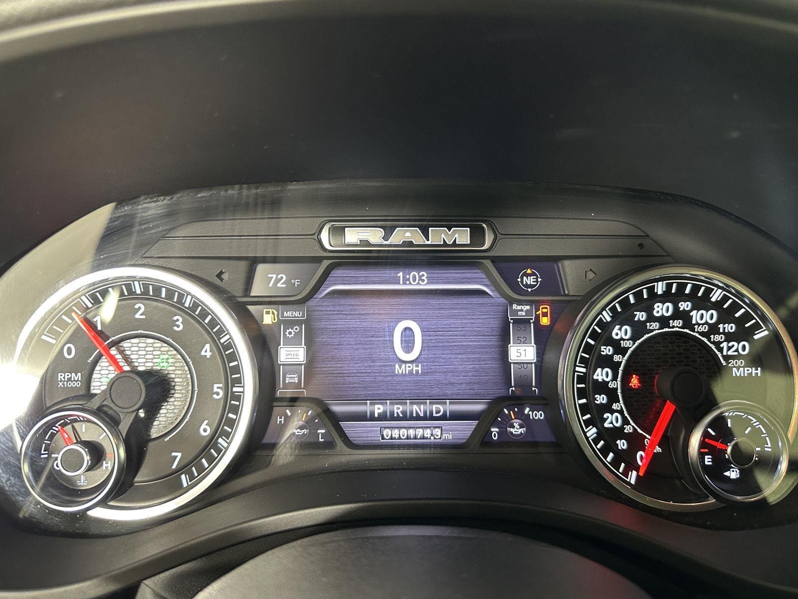 Used 2023 Diamond Black Crystal Pearlcoat Ram Big Horn image 15