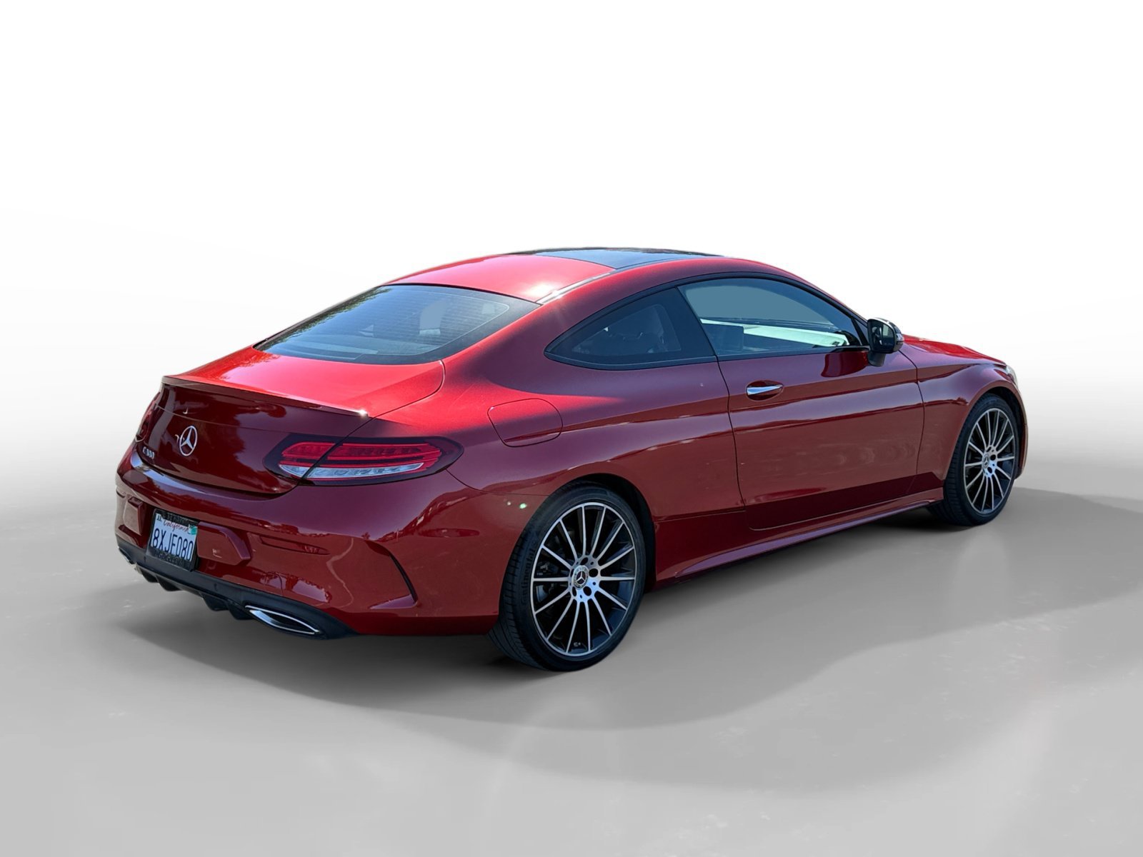 Used 2021 designo Cardinal Red Metallic Mercedes-Benz C 300 image 5
