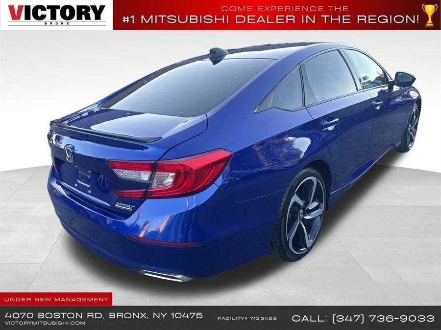 Used 2021 Blue Honda Sport Special Edition image 4