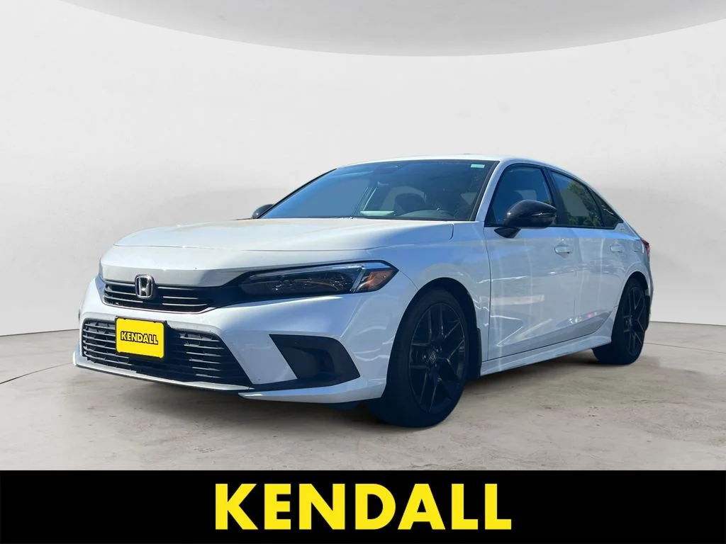 Certified Used 2023 Platinum White Pearl Honda Sport image 1