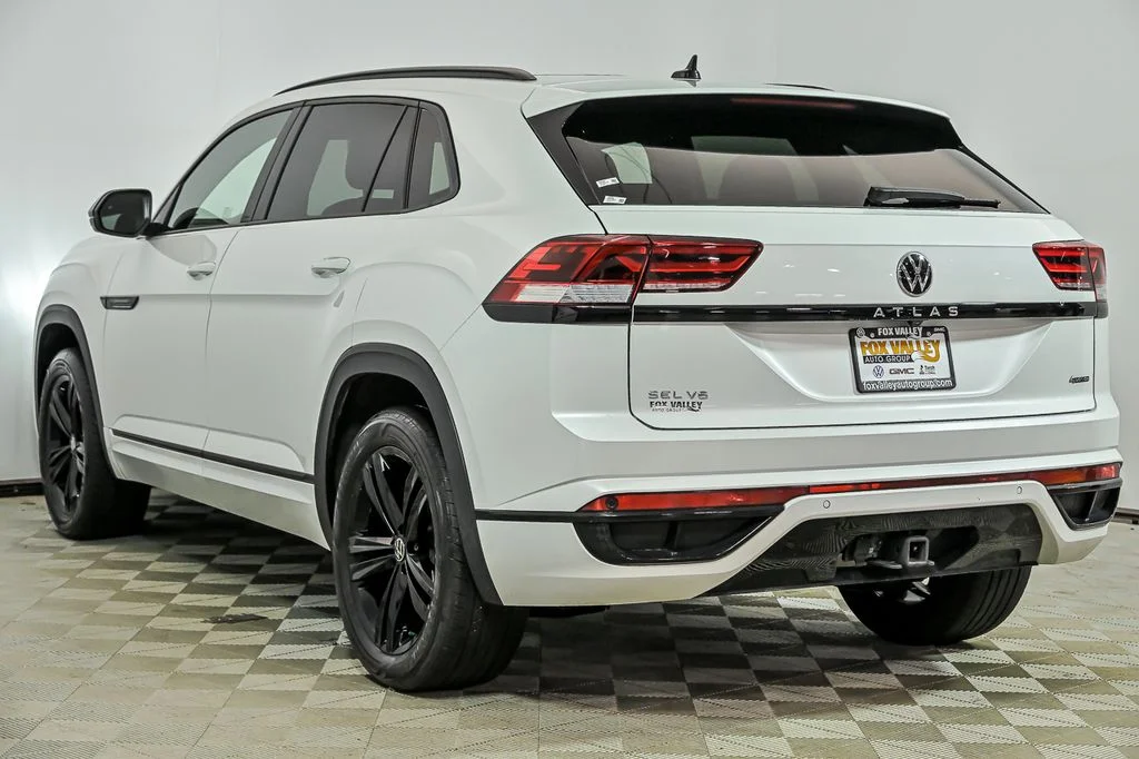 Certified Used 2023 White Volkswagen 3.6L V6 SEL R-Line image 6