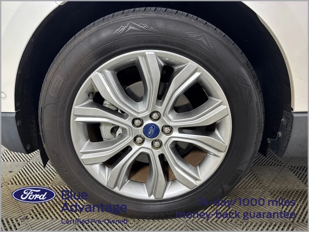 Certified Used 2019 White Ford Titanium image 14