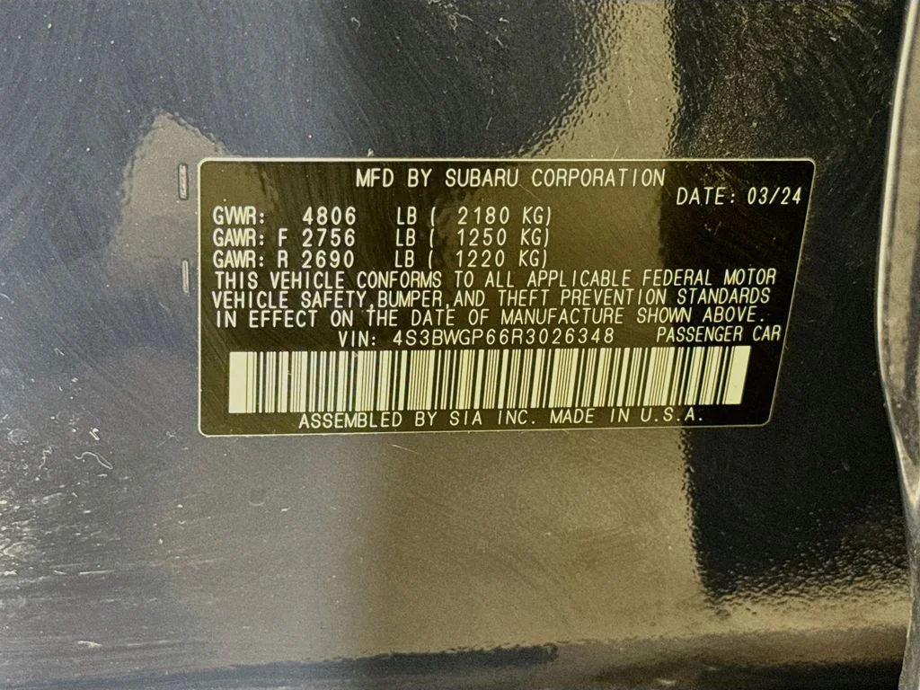 Certified Used 2024 Blue Subaru Touring XT image 42