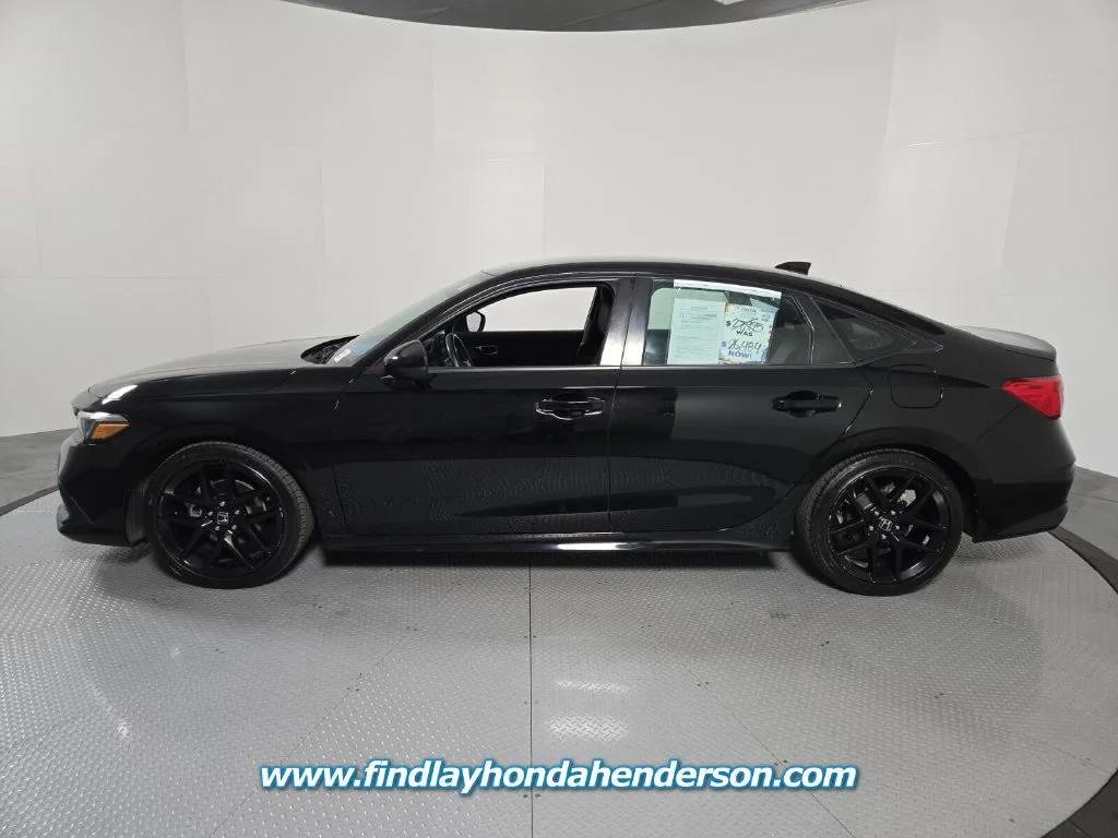 Certified Used 2023 Crystal Black Pearl Honda Sport image 3