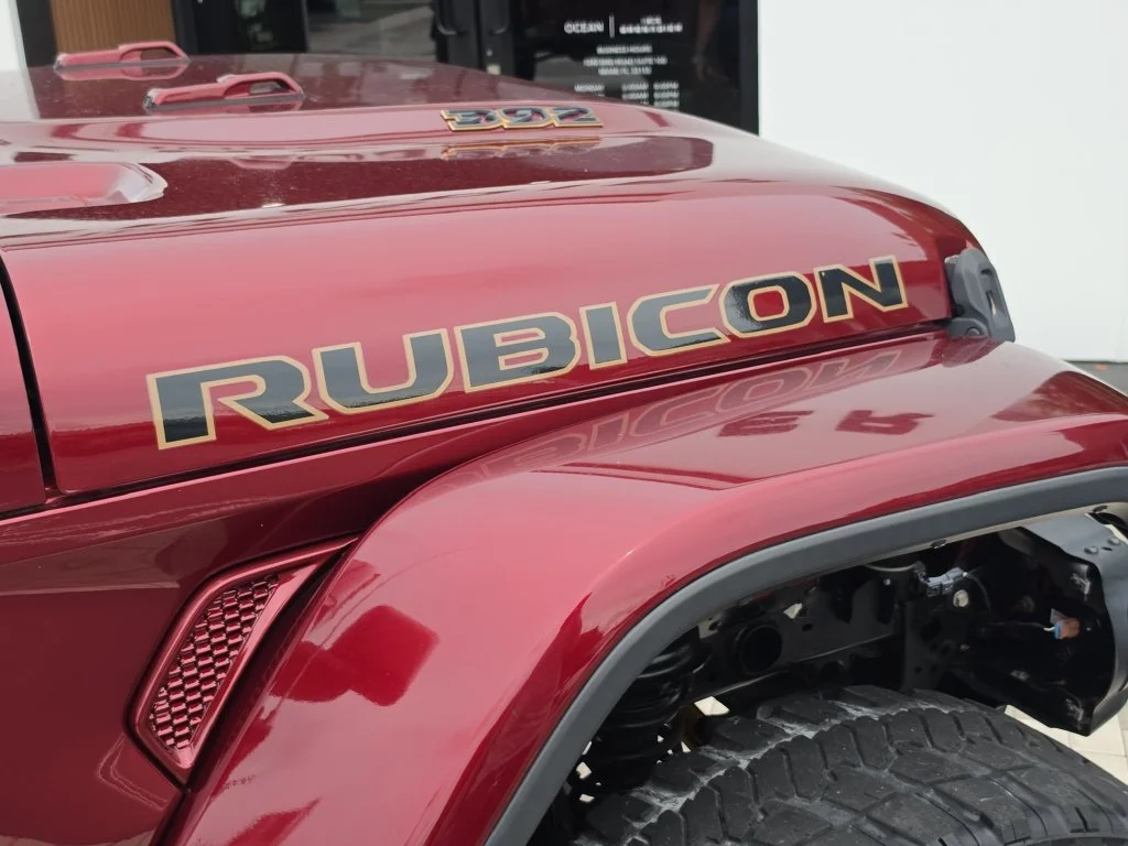 Used 2021 Snazzberry Pearlcoat Jeep Unlimited Rubicon 392 image 8