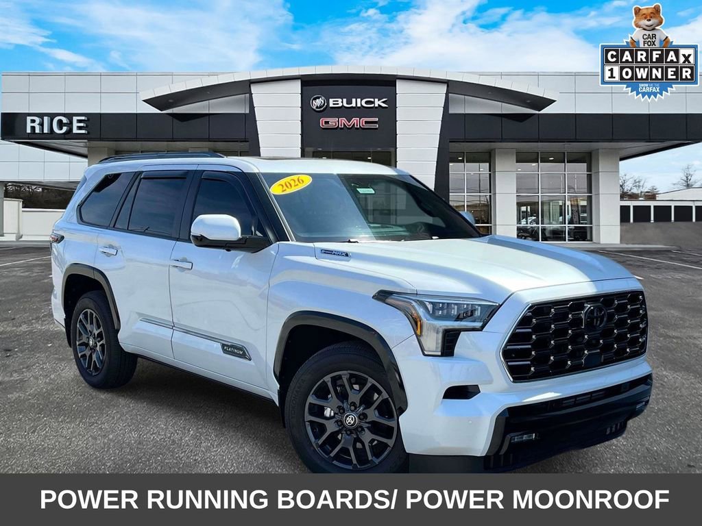 2026 Toyota Sequoia Platinum 4WD i-FORCE MAX Hybrid's photo