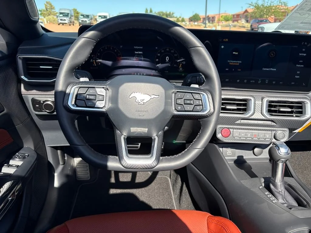 New 2025 Oxford White Ford GT Premium Convertible image 13