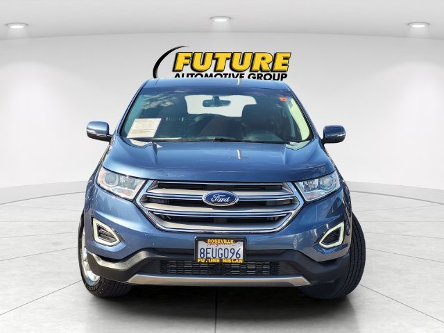 Used 2018 Blue Ford SEL image 2