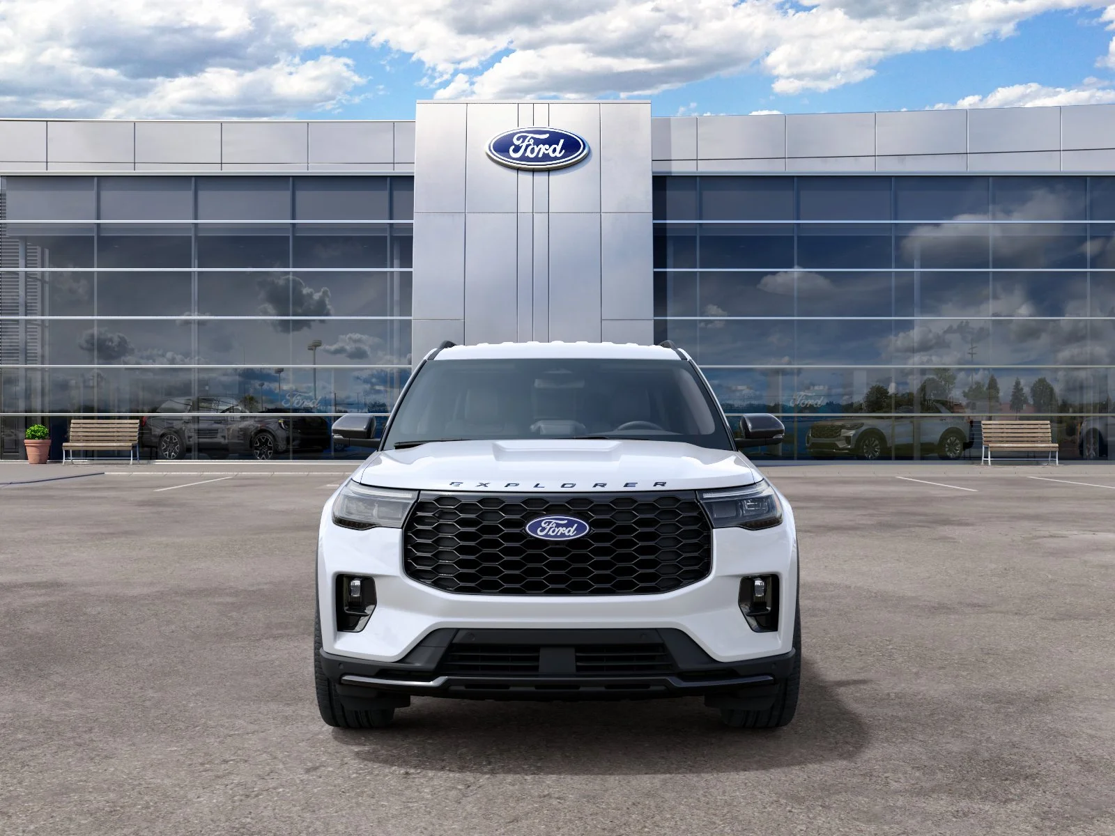 New 2027 Star White Metallic Tri-Coat Ford ST-Line image 16