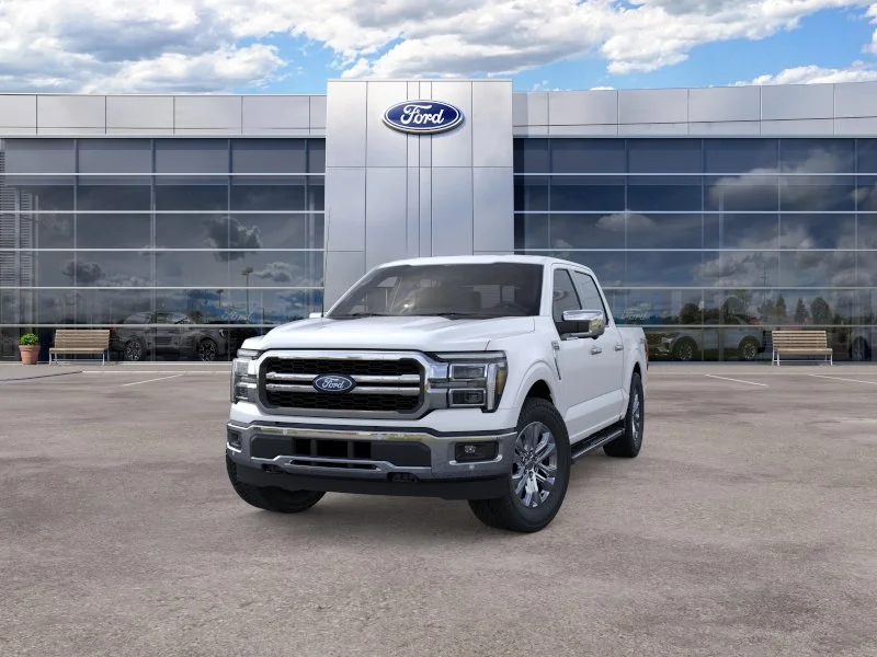 New 2026 Star White Metallic Tri-Coat Ford Lariat® image 2