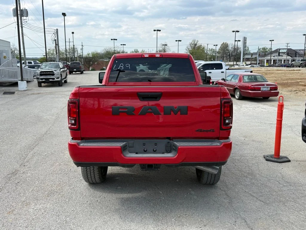 New 2026 Flame Red Clear-Coat Exterior Paint RAM Tradesman image 7