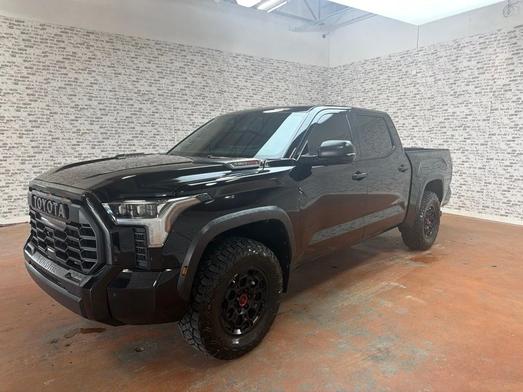 Used 2024 Midnight Black Metallic Toyota TRD Pro image 3