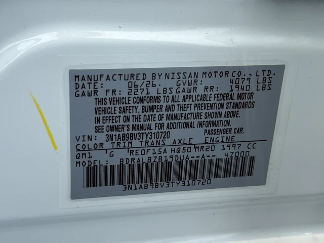 New 2026 White Nissan S image 30