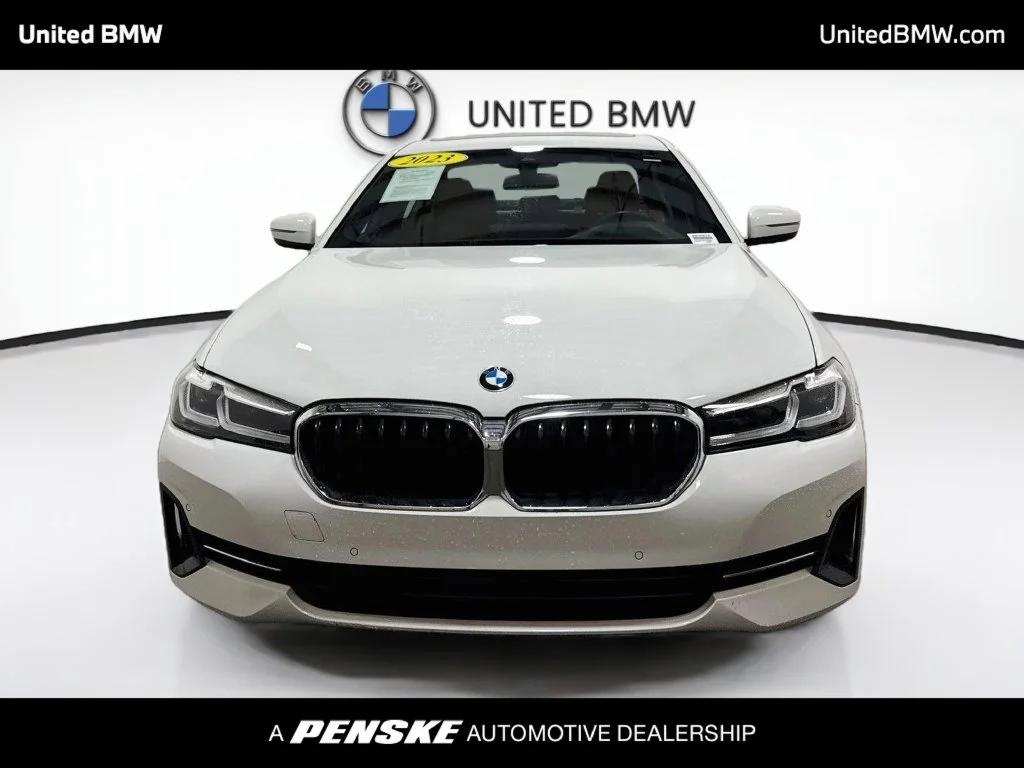 Certified Used 2023 Alpine White BMW 530i image 2