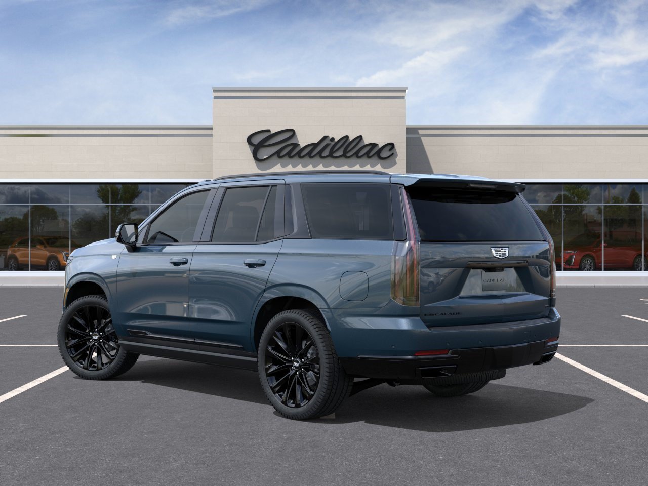 New 2026 Deep Sea Metallic Cadillac Platinum Sport image 3