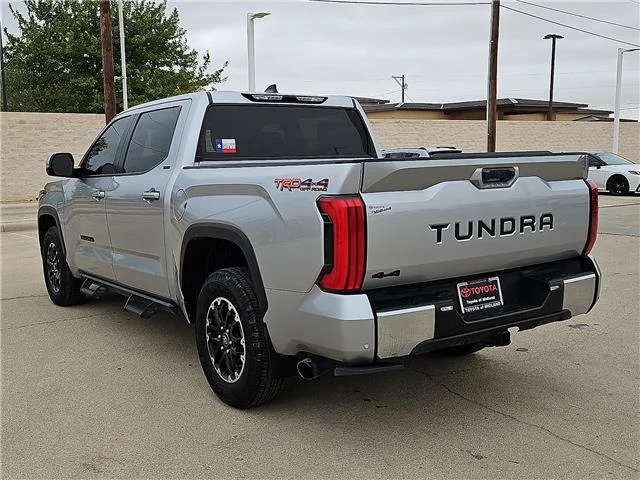 Used 2025 Celestial Silver Metallic Toyota SR5 (A10) 4x4 CrewMax 5.5 ft. box 145.7 in. WB image 2