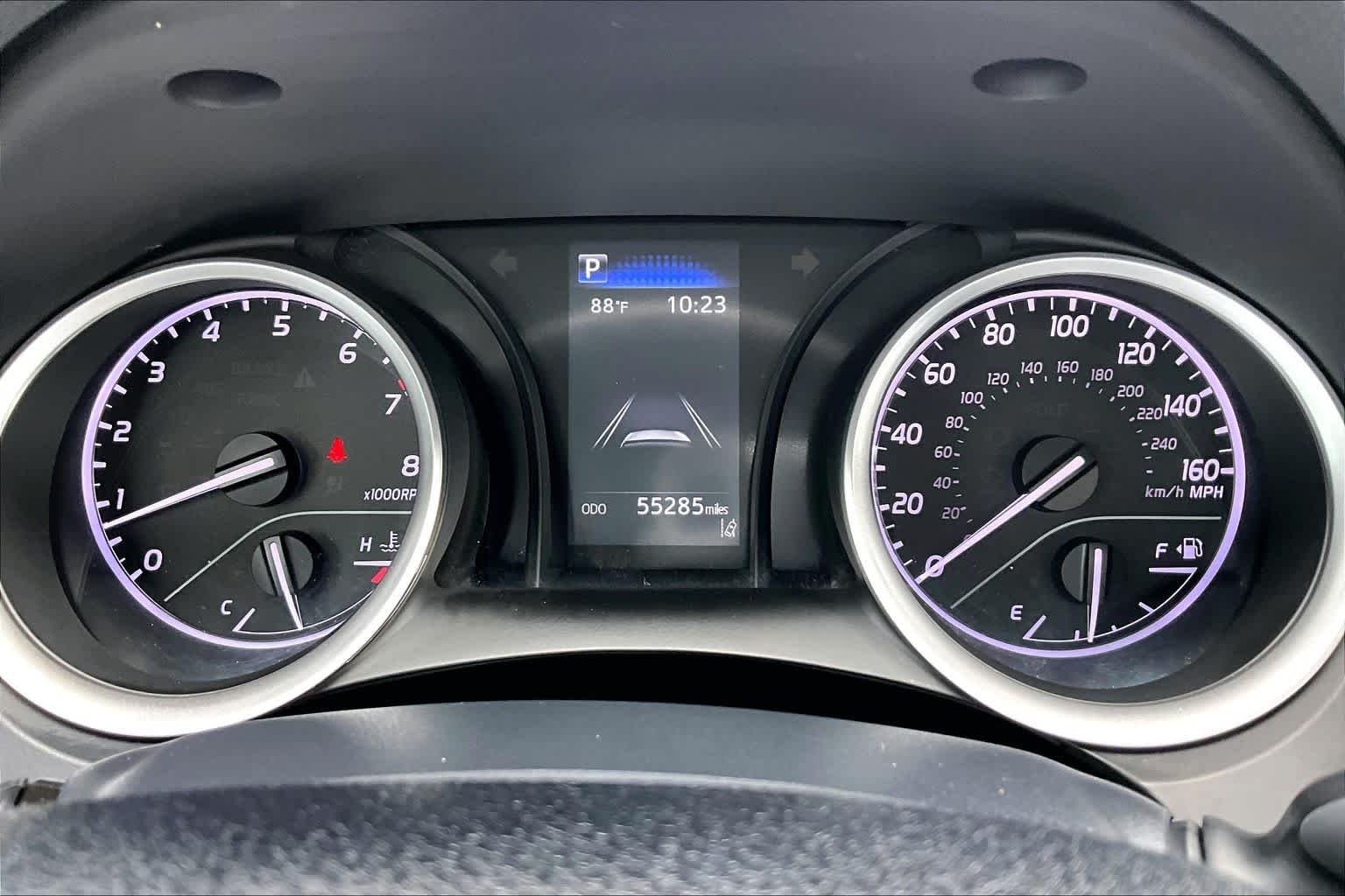 Used 2023 Predawn Gray Mica Toyota LE image 24