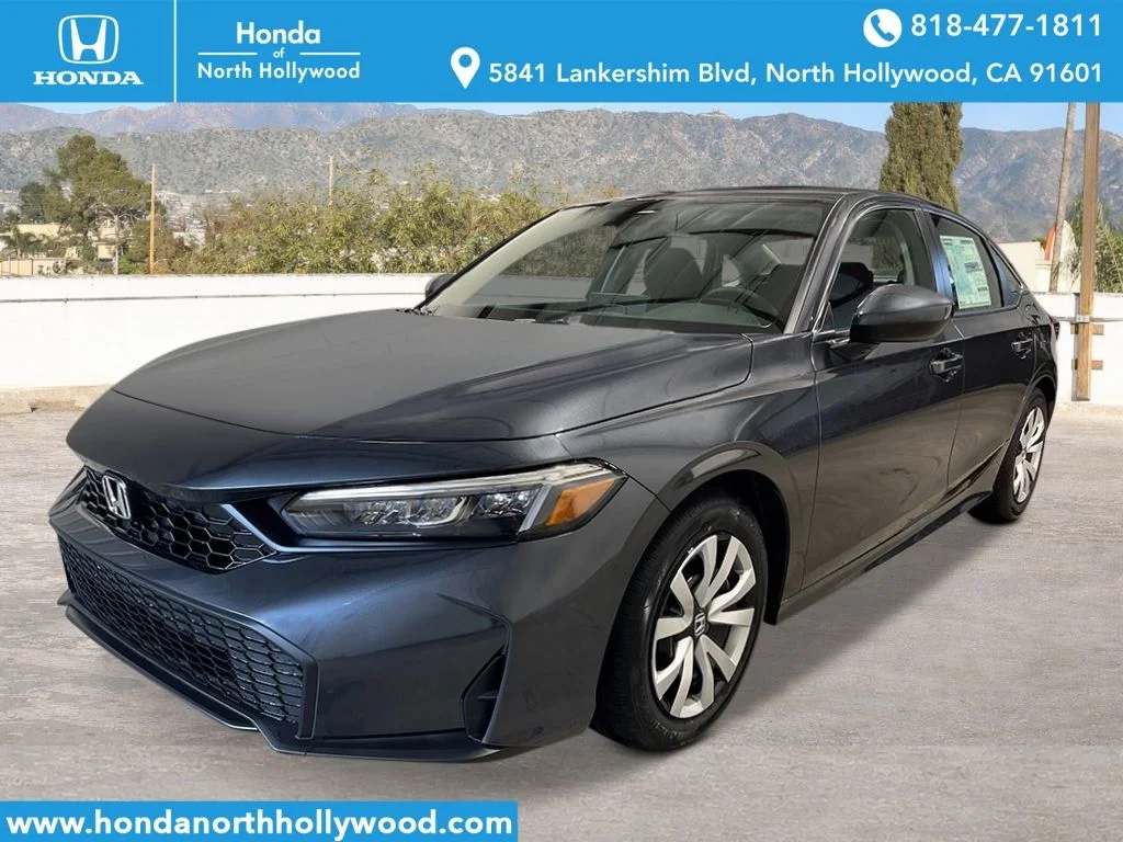 New 2026 Meteorite Gray Metallic Honda LX image 1