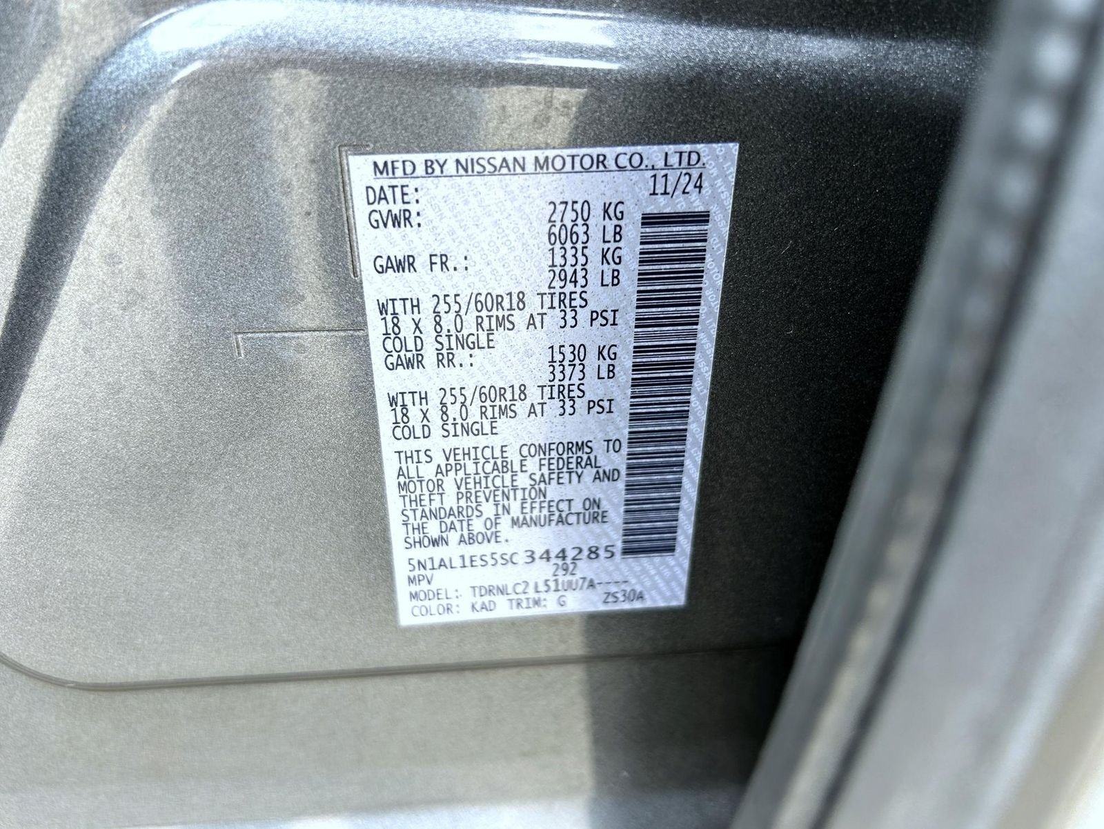Certified Used 2025 Gray INFINITI PURE image 28