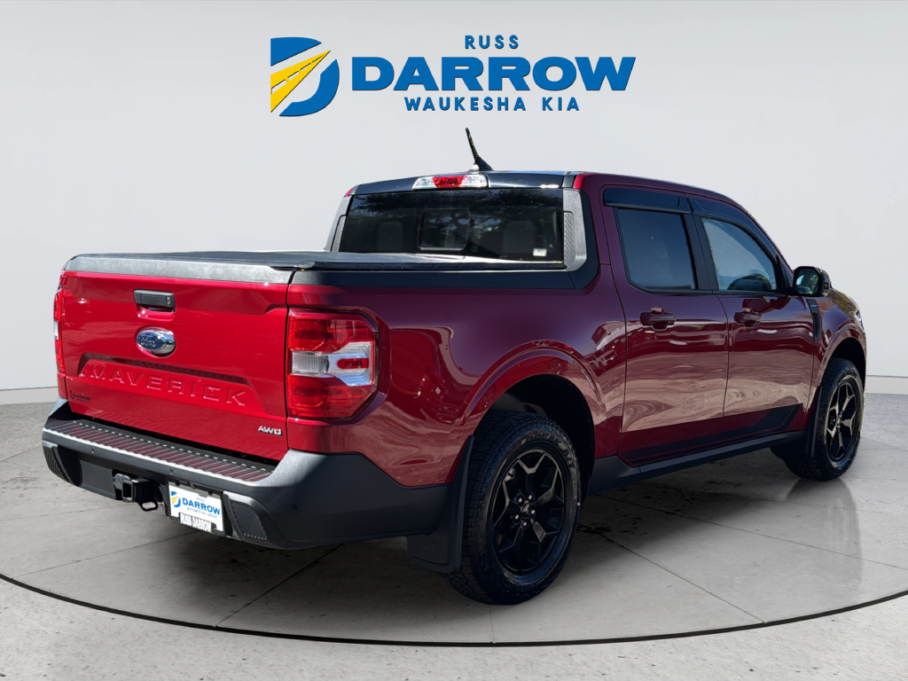 Used 2022 Red Ford Lariat image 5
