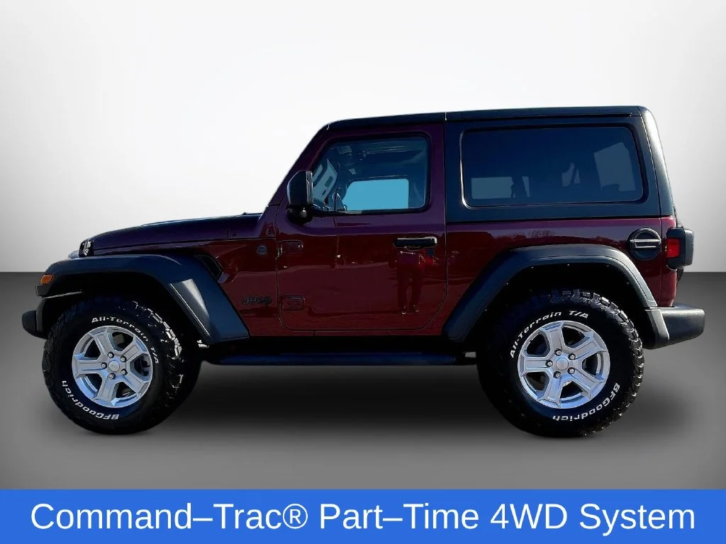 Used 2022 Snazzberry Pearlcoat Jeep Sport S image 4