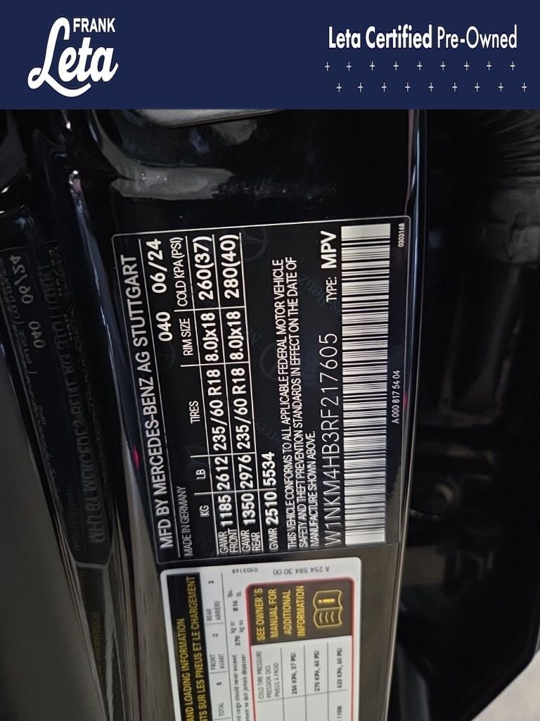 Used 2024 Obsidian Black Metallic Mercedes-Benz  image 27