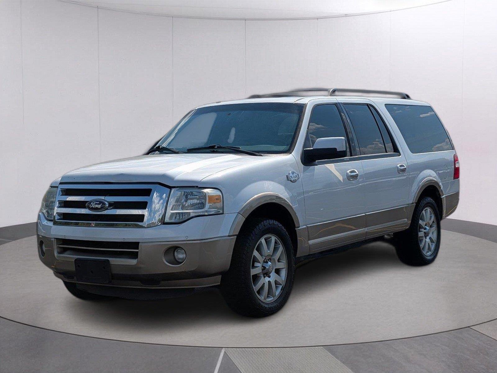 Used 2012 White Platinum Metallic Tri-Coat Ford King Ranch image 1
