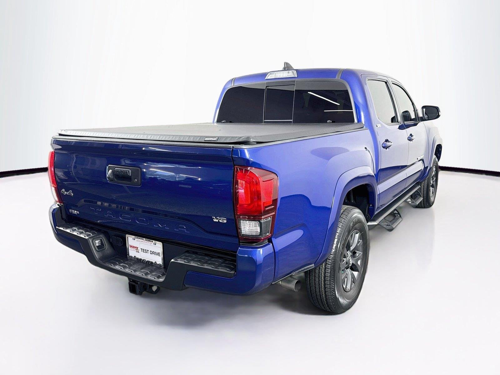 Certified Used 2023 Blue Crush Metallic Toyota SR5 image 2