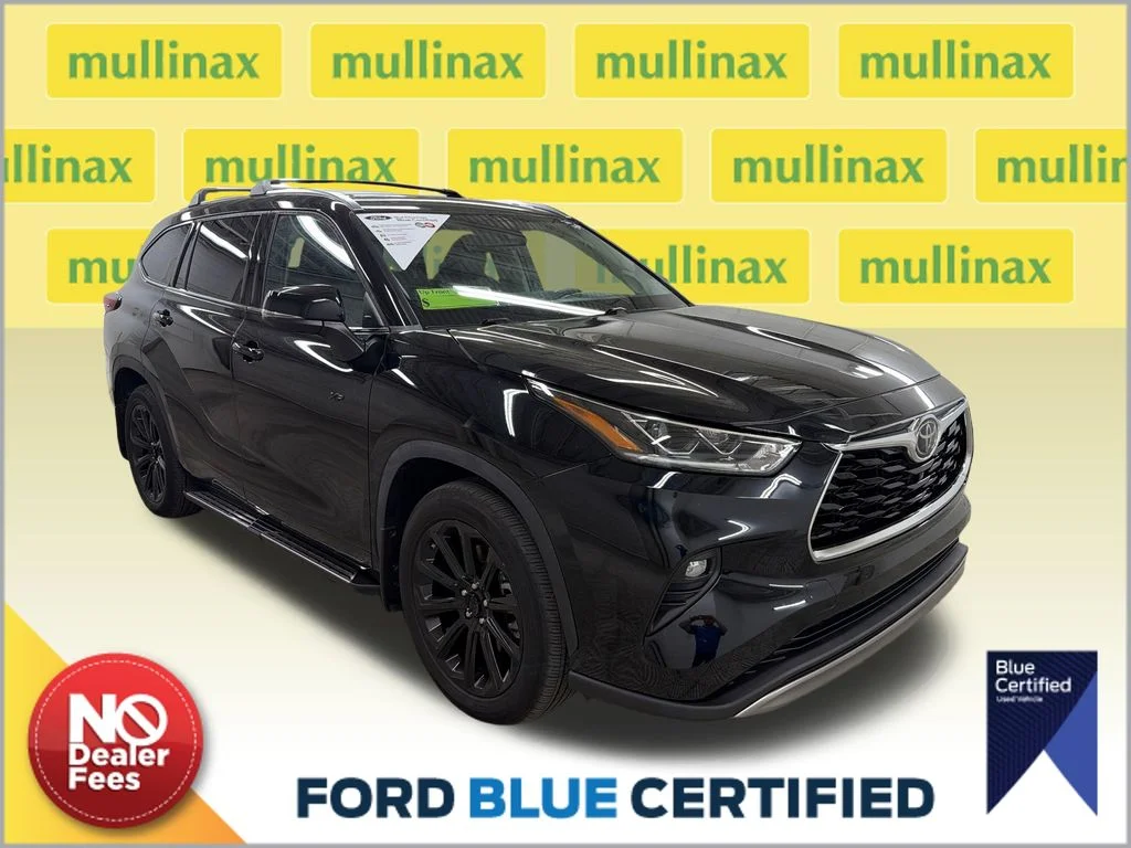 Certified Used 2022 Black Toyota Platinum image 1