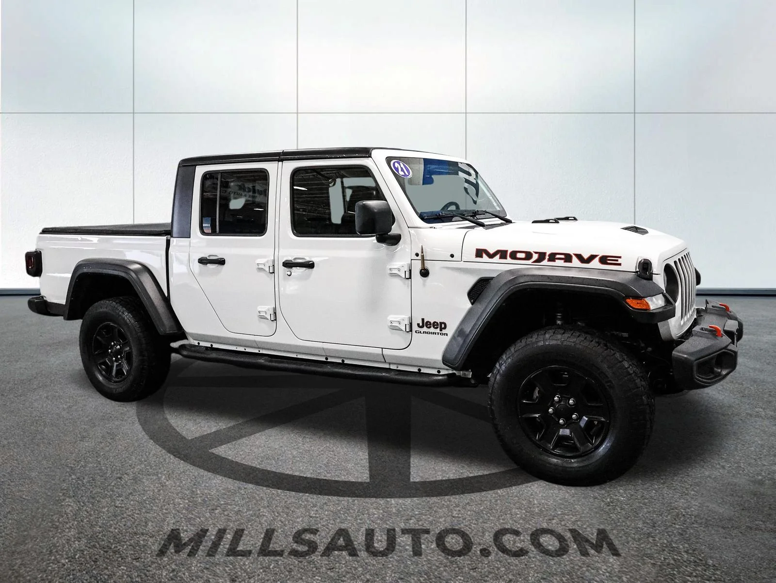 Certified Used 2021 Bright White Clearcoat Jeep Mojave image 10