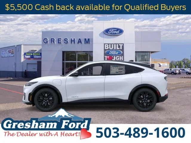 New 2026 Star White Metallic Tri-coat Ford Premium image 3