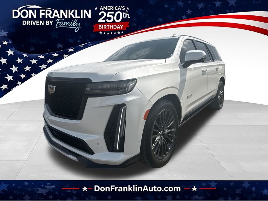 Used 2023 White Cadillac V-Series image 1