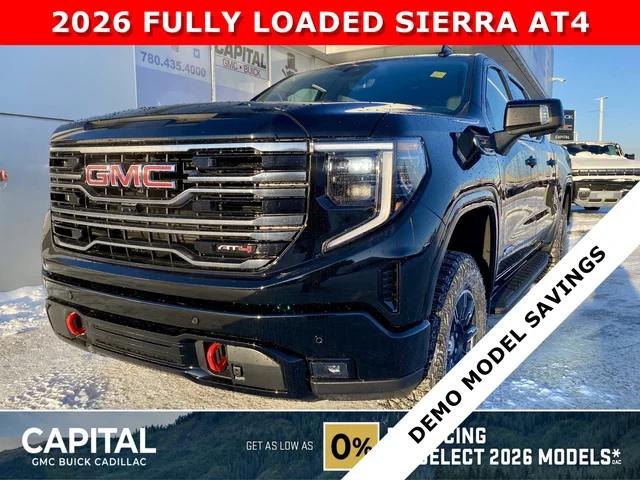 2026 GMC Sierra 1500 AT4