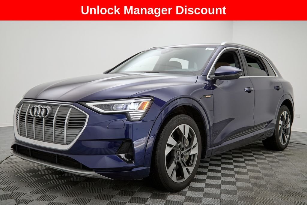 Used 2022 Audi e-tron Premium with VIN WA1AAAGE9NB027308 for sale in Des Plaines, IL